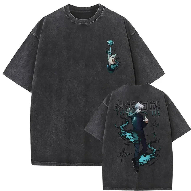 Faded District Anime Washed Tee